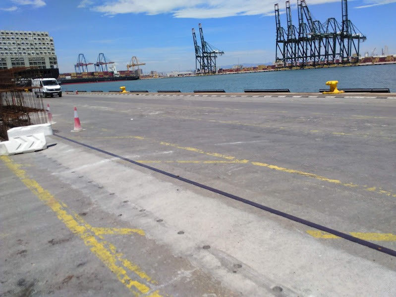 Adecuación de Pavimento en el Muelle Príncipe Felipe, Puerto de Valencia